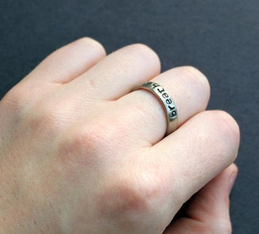 Stainless Steel Breathe Ring-Your Soul Place